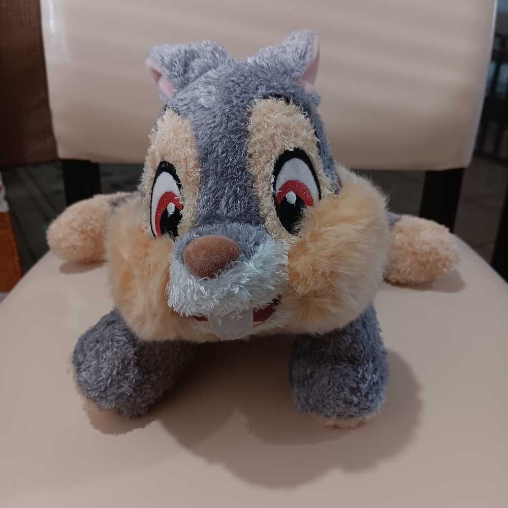 Disney Gray and White Plush Toy